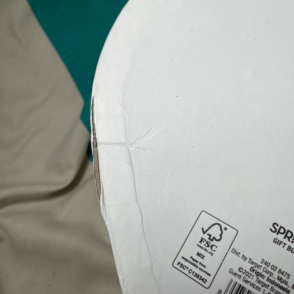 White heart boxes (pair) - Picture 4 of 4